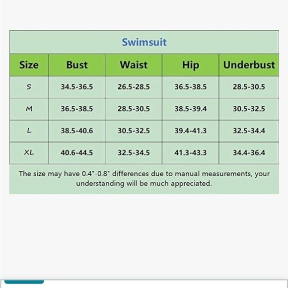 NWT One Piece Swimsuit One Shoulder Wasit Cut Out Bathing Suit - Picture 5 of 8